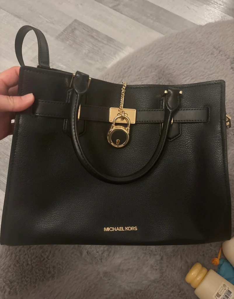 Sac Michael Kors Hamilton – Cuir noir – Très bon état – 240€
